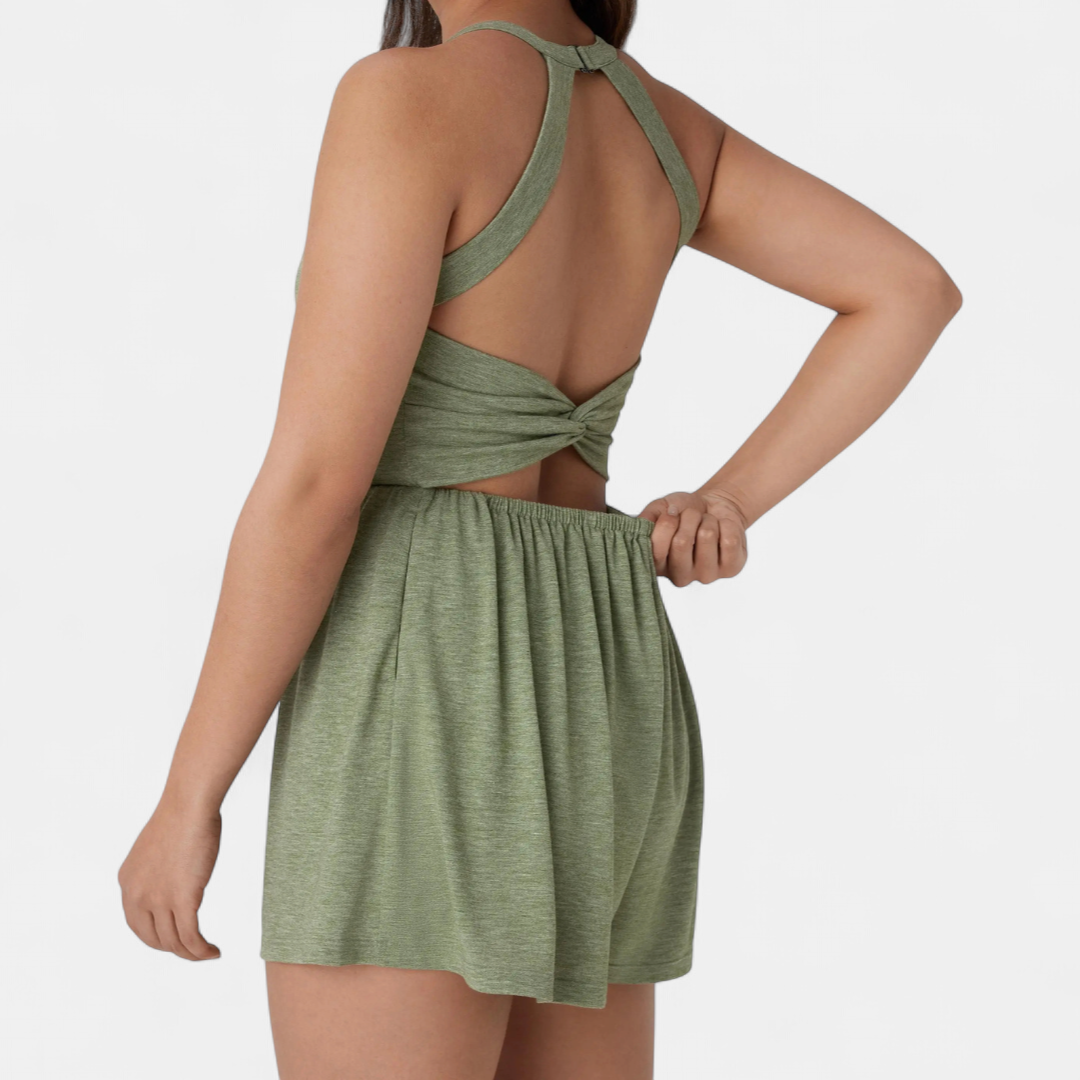 VIXIE™ – Sexy Tie-Strap Tapered Romper