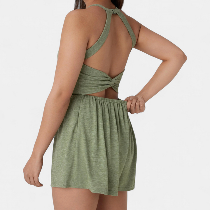VIXIE™ – Sexy Tie-Strap Tapered Romper