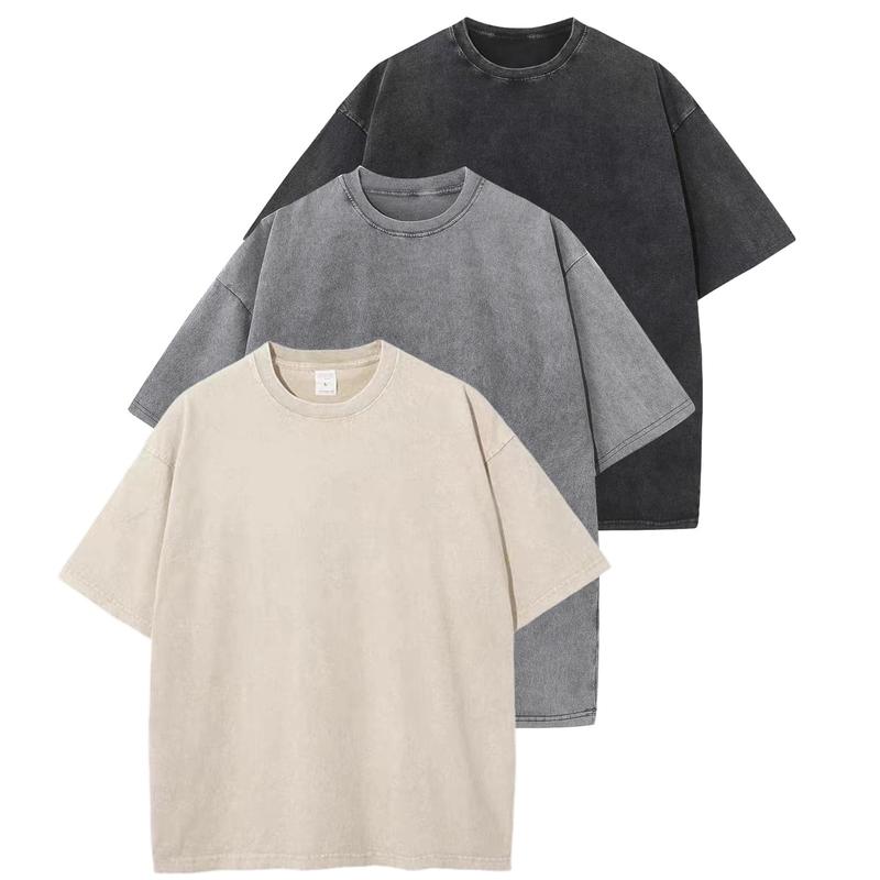 HOLLIE™ - Casual Crew Neck Loose Fit T-Shirt (3-Pack)