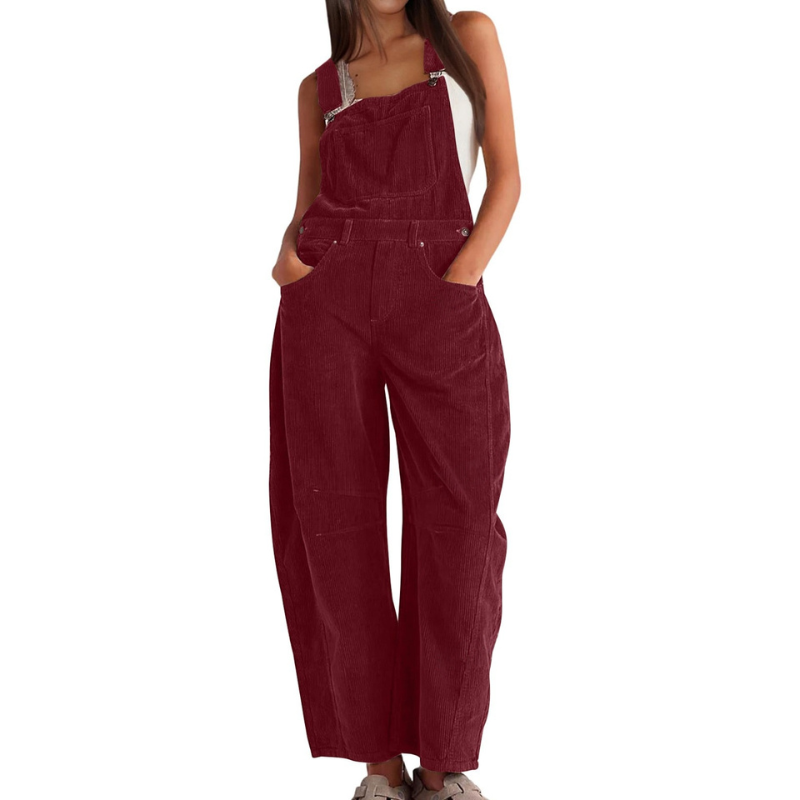 ROSALYN™ – Effortless Wide Leg Overalls Jumpsuit
