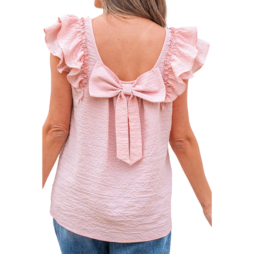 ZHAVIA™ - Classy Frill Summer Soft Sleeve Top