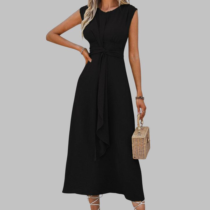 REESE™ - Elegant Sleeveless Round Neck Maxi Dress