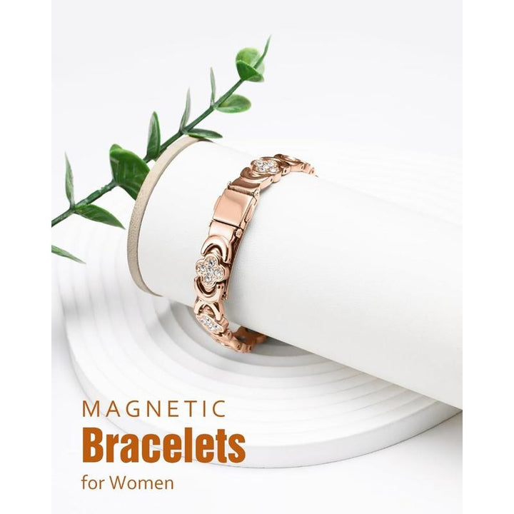 MONIQUE™ - Elegant Magnetic Copper Bangle