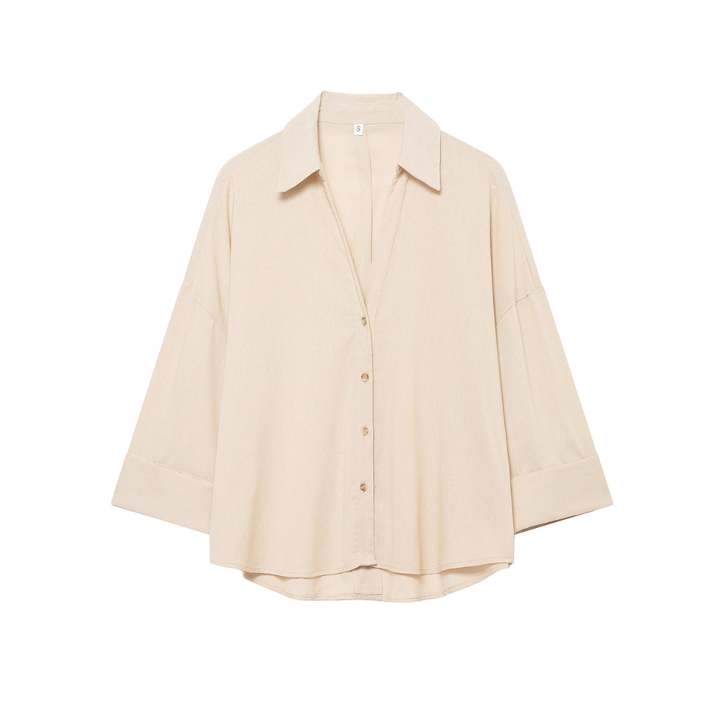 TANSY™ – Breezy Wide-Sleeve Candy Shirt