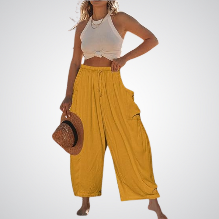 LYNNA™ – Wide-Leg Comfort Pants