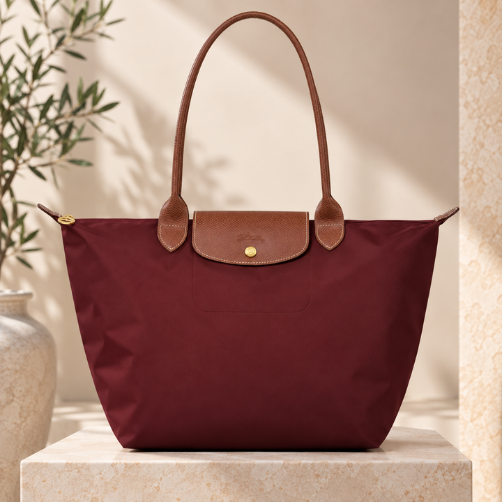 Burgundy Grande Tote Bag