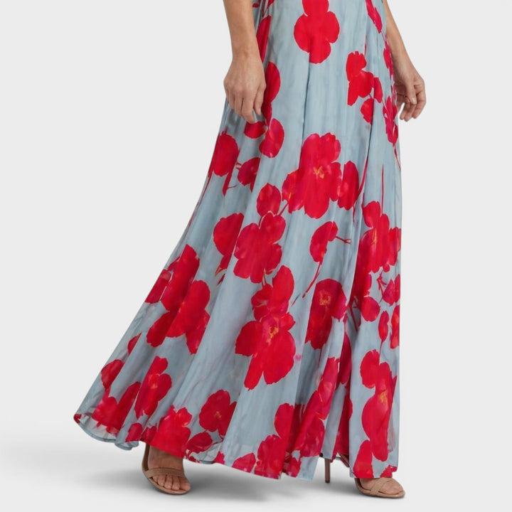 Daniela | Elegant Halter Maxi Dress