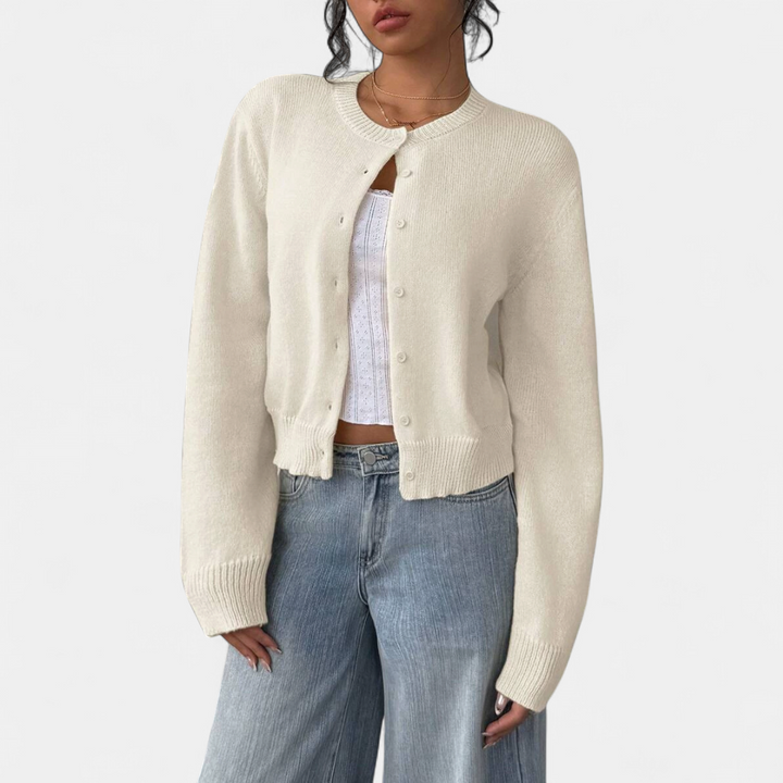 FABLE™ – Cozy Button-Front Knit Cardigan