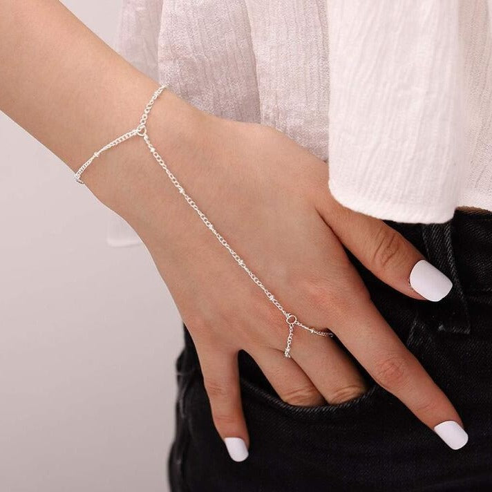 MYLENE™ – Dainty Hand Chain Bracelet