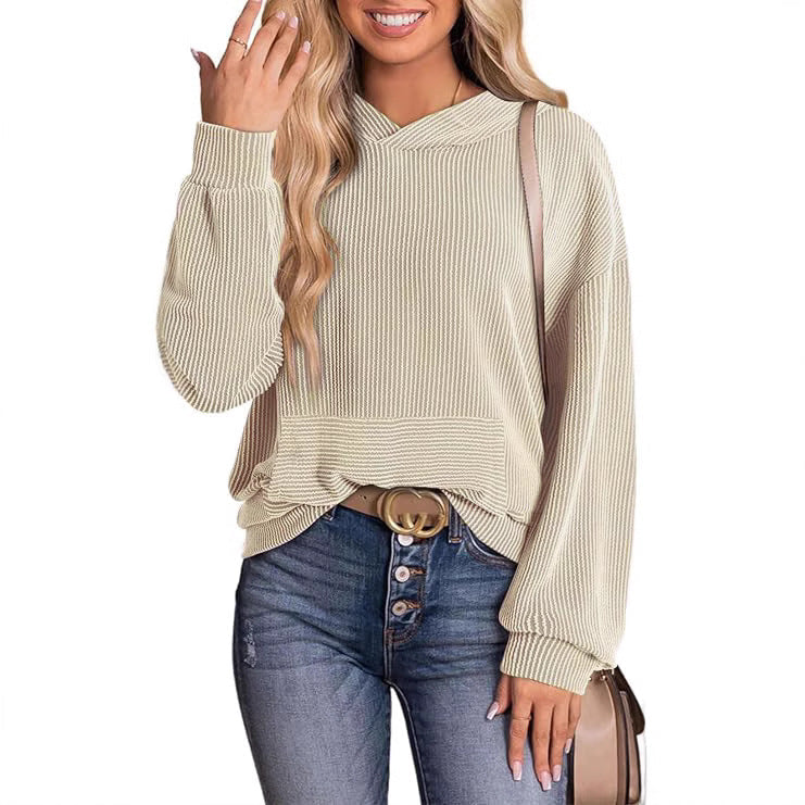FORTUNA™ – Cozy Soft Casual Long Sleeve Hoodie