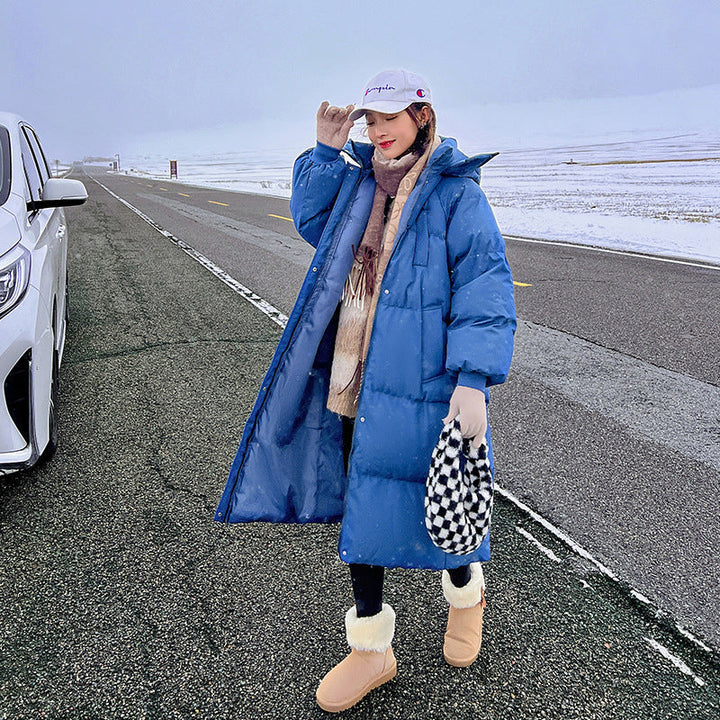 LEMI™ - Comfy Waterproof Hooded Long Puffer Jacket