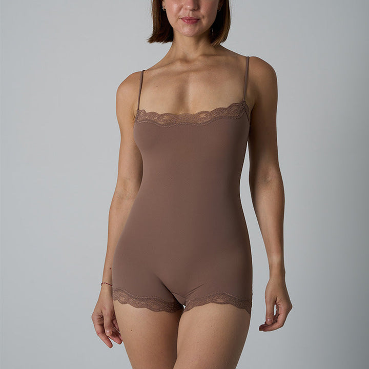 MARILYN™ - Chic Slim Seamless Spaghetti Strap Bodysuit