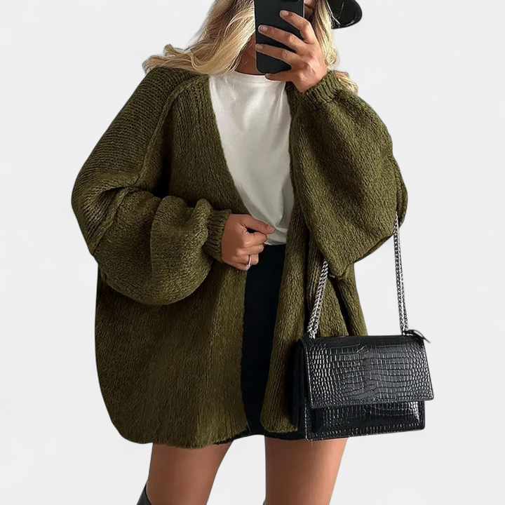 WEXFORD™ – Cozy Oversized Open-Front Cardigan