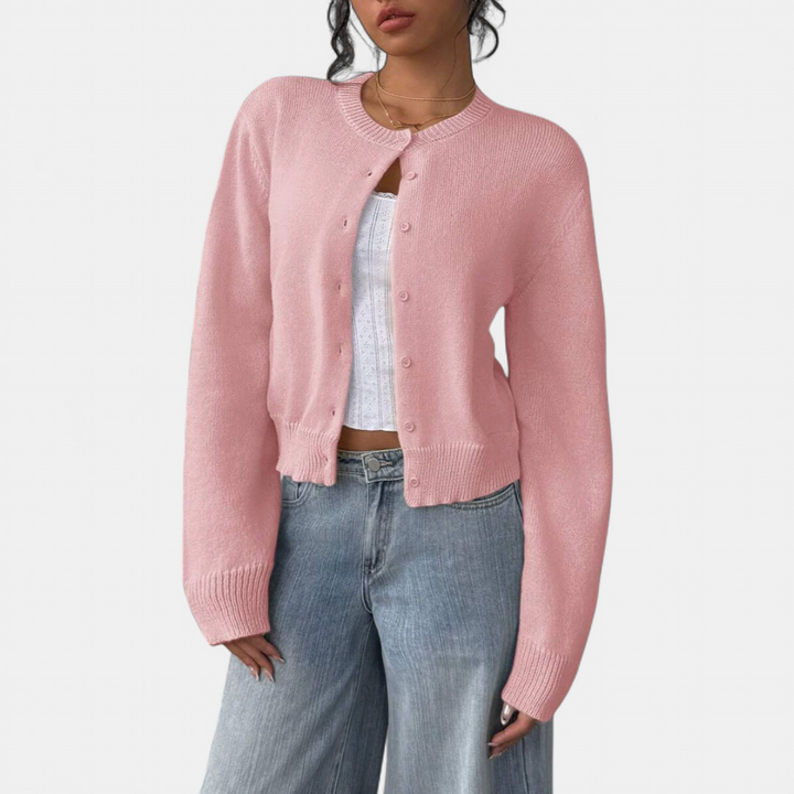 FABLE™ – Cozy Button-Front Knit Cardigan