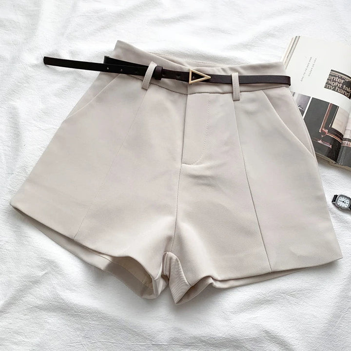 RACHELLE™ – Sleek High-Waist Shorts