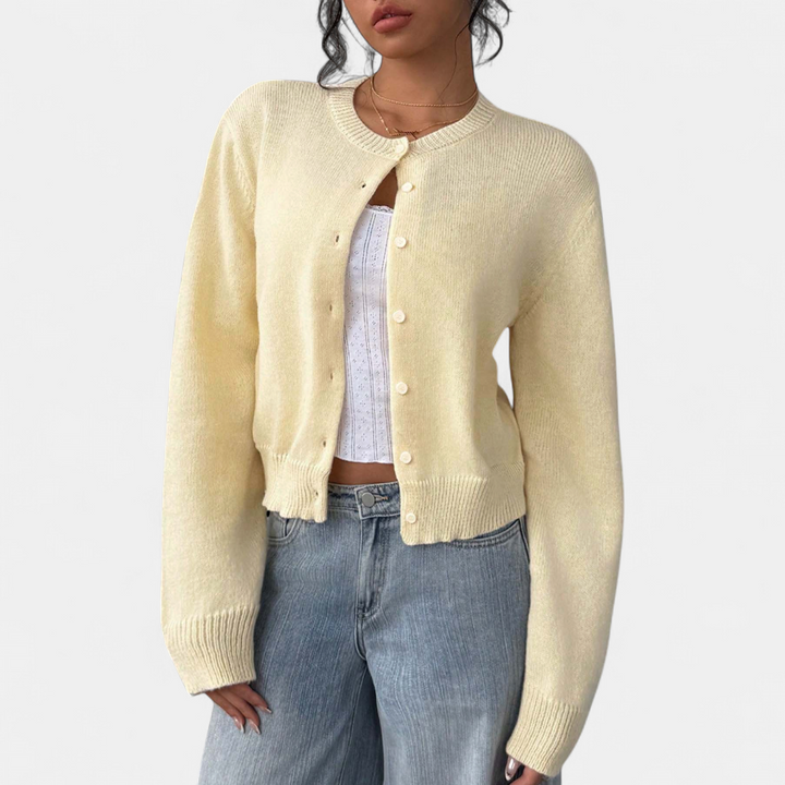 FABLE™ – Cozy Button-Front Knit Cardigan