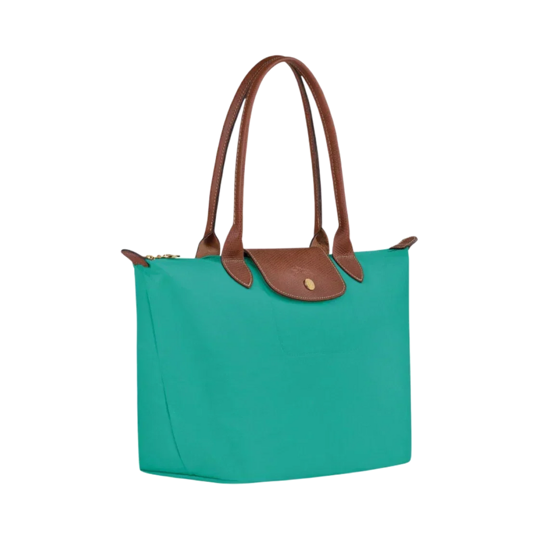 Spacious Turquoise Tote Bag