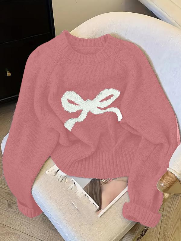 GRACIE™ - Elegant Bow Knit Sweater for Fall & Winter Fashion