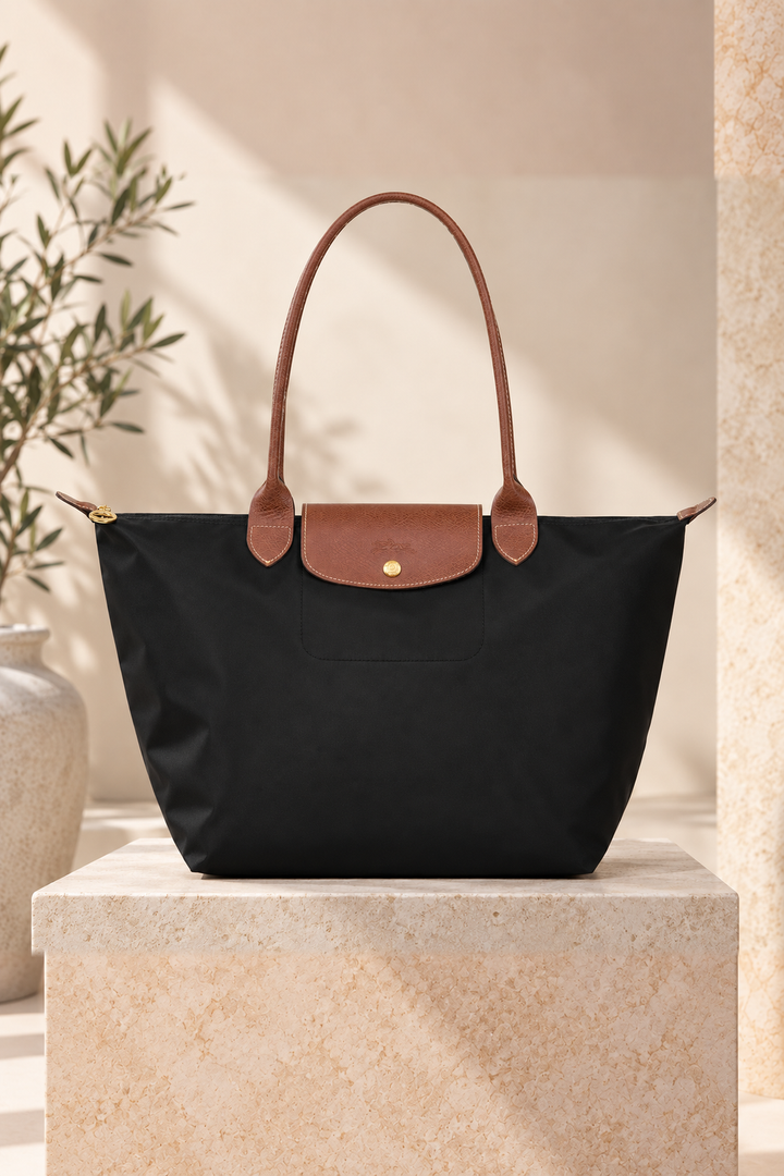 Large Black Tote Bag